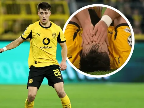 Preocupación en Borussia Dortmund por una nueva lesión de Aaron Anselmino