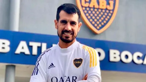 Leandro Gracián, ex jugador e integrante de cuerpo técnico interino de Boca.