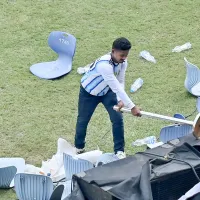 Messi en India: las fotos y videos más impactantes del descontrol en el estadio