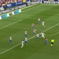 El golazo de Lucas Beltrán para el empate de Valencia ante Atlético de Madrid