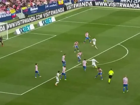 El golazo de Lucas Beltrán para el empate de Valencia ante Atlético de Madrid