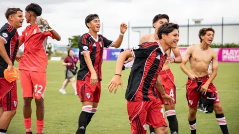 River en la Messi Cup.