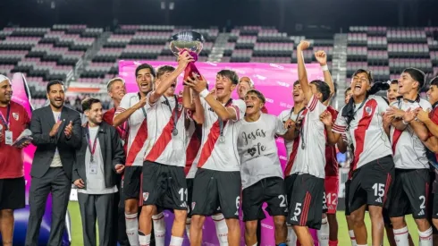 River, campeón de la Messi Cup.