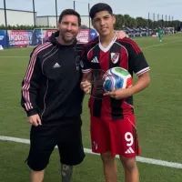 Tras su partido vs. Atlético de Madrid, en España comparan a Bruno Cabral con Julián Alvarez