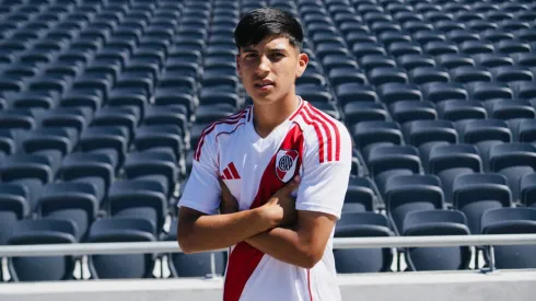 Bruno Cabral, delantero de River.