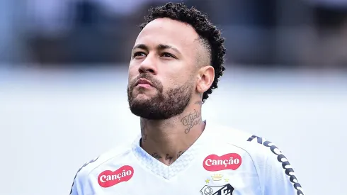 Neymar, delantero de Santos.