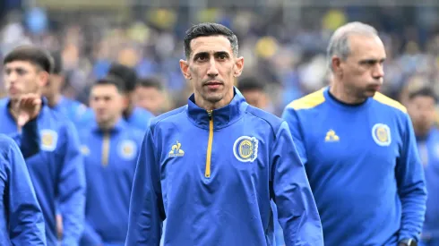 Ángel Di María, futbolista de Rosario Central.