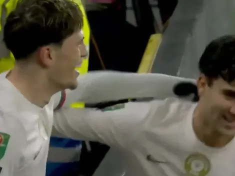 Combinación argentina: el gol de Alejandro Garnacho con asistencia de Bounanotte en Cardiff vs. Chelsea