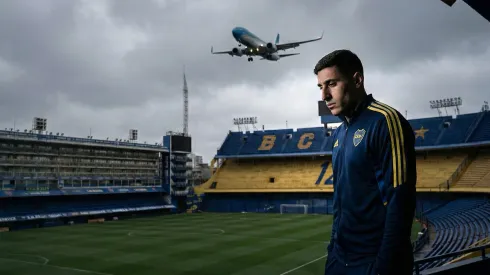 Miguel Merentiel, ante un mercado de pases que puede definir su futuro en Boca.