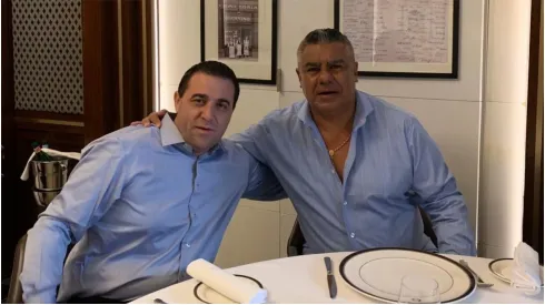 Pablo Toviggino y Claudio Tapia