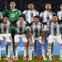 Advertencia para la Selección Argentina con uno de sus habituales citados: ”Completamente desaparecido”