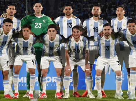 Advertencia para la Selección Argentina con uno de sus habituales citados: ''Completamente desaparecido''