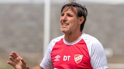 Nico Diez, entrenador de Argentinos Juniors.
