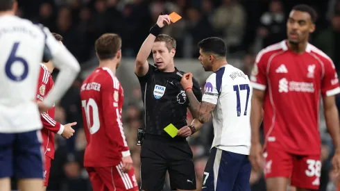 Cristian Romero fue duramente criticado por su rendimiento y expulsión vs. Liverpool este 20 de diciembre por la Premier League.