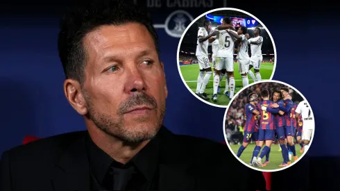 Diego Simeone dijo que al Atlético de Madrid, para competir con Real Madrid y Barcelona, debe rendir al 120 por ciento por distintas situaciones.