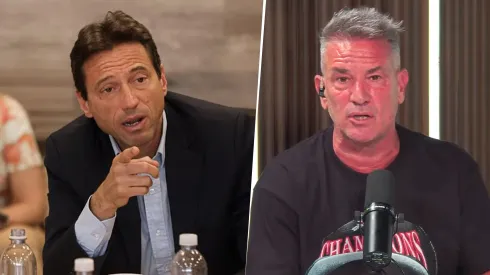 Diego Díaz y Marcelo Moretti se cruzaron en vivo en plena crisis de San Lorenzo: “No podés caminar por la calle”