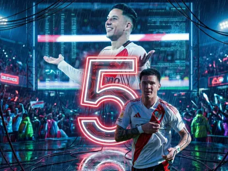 Los 5 mejores goles de River en 2025