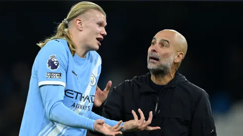 Guardiola amenazó con castigar al plantel si sube de peso en Navidad y Haaland le respondió