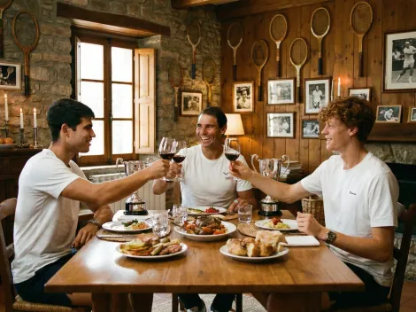 “Aleatorio”: la palabra que eligió Rafa Nadal para diferenciar a Carlos Alcaraz de Jannik Sinner