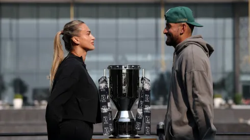 Sabalenka y Kyrgios en la previa de la Batalla de los Sexos