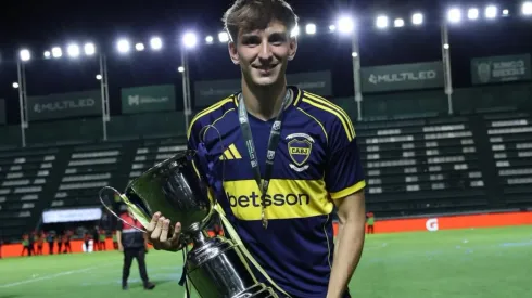 Valentino Simoni, delantero de Boca.