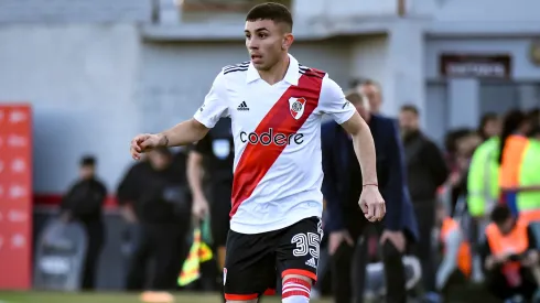 Franco Alfonso, durante su estadía en River Plate.