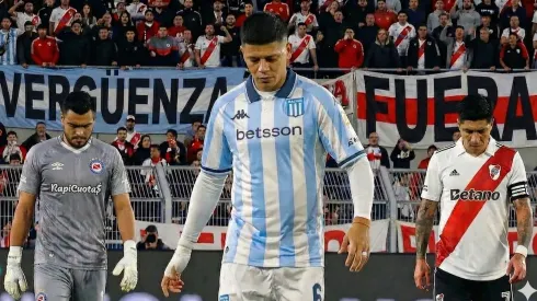 Romero, Rojo y Enzo Pérez, protagonistas del anti 11 del fútbol argentino.