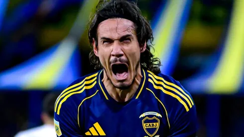 Edinson Cavani, delantero de Boca.