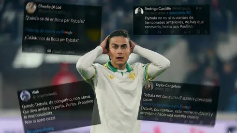 Paulo Dybala, de rendimiento cuestionado en la derrota de Roma contra Atalanta.