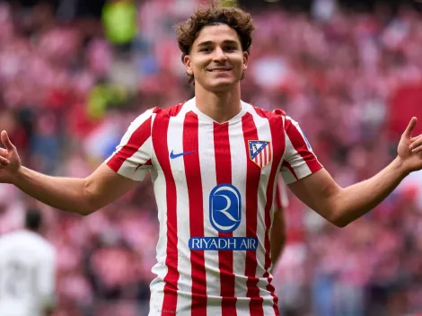 Pese a su sequía goleadora, el presidente de Atlético de Madrid se rindió ante Julián Álvarez: “Es un súper crack”