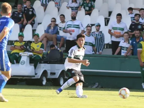 Jovem de 18 anos ganha oportunidade dentre os titulares do Coxa pela 1ª vez