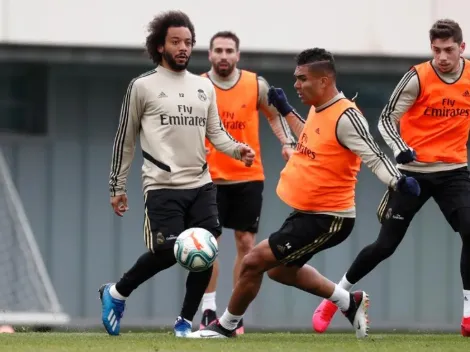 Marcelo e Courtois podem ser baixas por lesões no Real Madrid