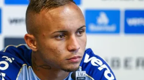 Cebolinha é o xodó da torcida gremista – Foto: Lucas Uebel/Grêmio.