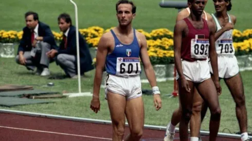 Donato Sabia foi medalhista de ouro no Campeonato Europeu indoor em Gotemburgo, na Suécia - (twitter/Coninews)