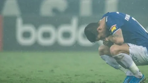 Thiago Neves saiu pelas portas dos fundos da Raposa – Foto: Bruno Haddad/Cruzeiro.