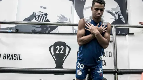 Sandry, do Santos, fala sobre rotina de treinos na quarentena