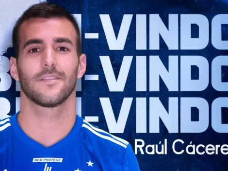 Cruzeiro anuncia Cáceres, que chega fazendo promessa à torcida