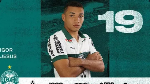 Igor Jesus deve ser desfalque no Coritiba e Barroca escolhe substituto