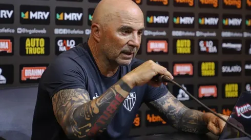 Sampaoli comemora vitória, mas 'puxa a orelha' do Atlético-MG