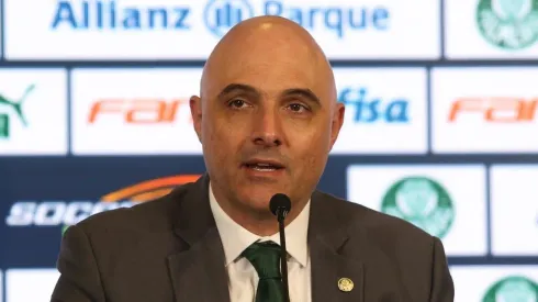Presidente também está pressionado — (Foto: Cesar Greco/Palmeiras)