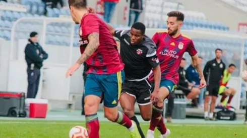 Toko, novo reforço do Vasco, em ação. Foto: Reprodução/Twitter