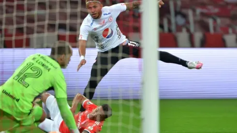 Contra o Inter: Vergara marcou gol no Beira-Rio (Foto: Getty Images)
