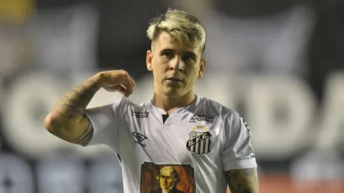 Yeferson Soteldo foi cogitado no Galo (Foto: Ivan Storti/Santos FC)