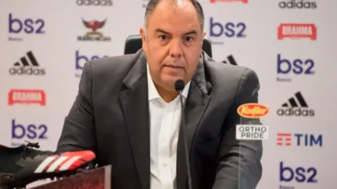 Marcos Braz é vice-presidente de futebol do Fla desde o início de 2019 (Foto: Paula Reis/Flamengo)