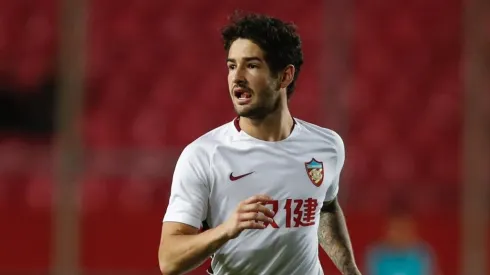Pato nos tempos do futebol chinês — Foto: Getty Images