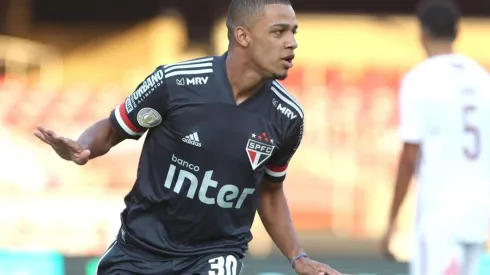 Atacante vive ótima fase no Tricolor - Foto: Rubens Chiri/São Paulo FC.