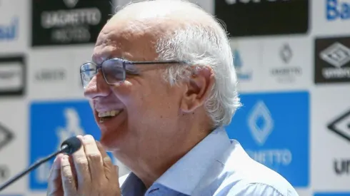 Romildo Bolzan Júnior é o atual presidente do Imortal — FOTO: LUCAS UEBEL/GREMIO FBPA