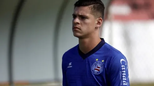 Ronaldo deve ser alçado no meio. Felipe Oliveira / EC Bahia / Divulgação