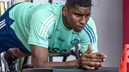 Hugo também se envolveu na polêmica - Foto: Alexandre Vidal/Flamengo.