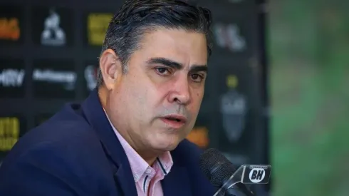 Presidente atualizou valor do elenco no Atlético – Foto: Pedro Souza/Atlético.